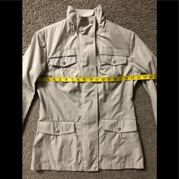 GEOX RESPIRA Jacket size 4 🦋WINDBREAKER Made in ITALY Women’s classic - Picture 13 of 15